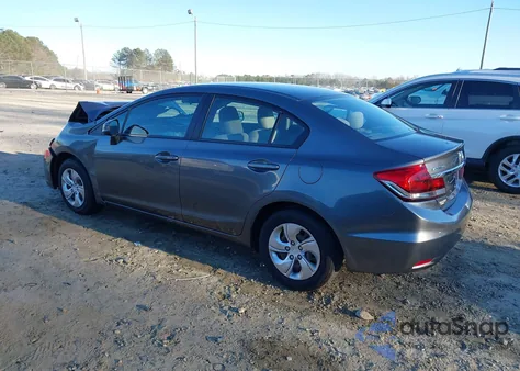 2013 Honda Civic Lx z USA, uszkodzony, nr VIN 19XFB2F55DE020082
